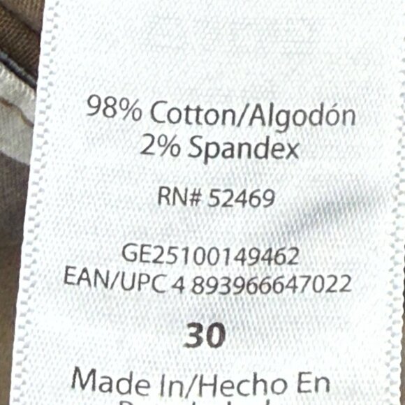 George Men's Desert Camo Below The Knee Messenger Cargo Shorts Size 30 NWT - Picture 8 of 12